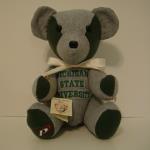 This bears is made from a Michigan State University Sweat Shirt